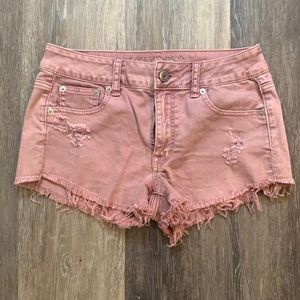 American Eagle Pink Shorts